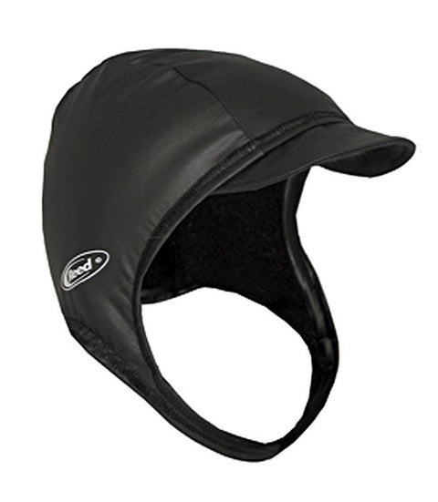 Reed skull cap with brim and strap -S